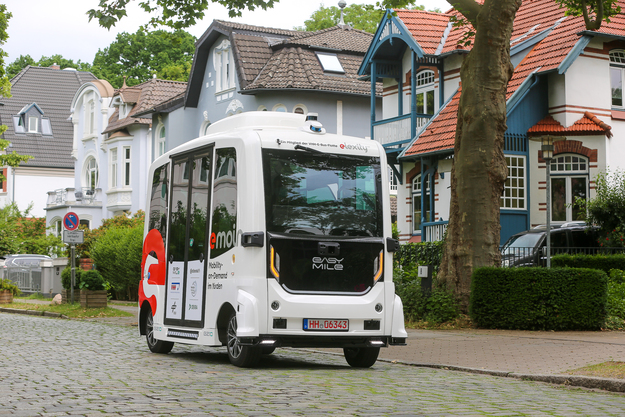 German autonomous driving experts joined forces in Hamburg bringing driverless shuttles onto public roads.