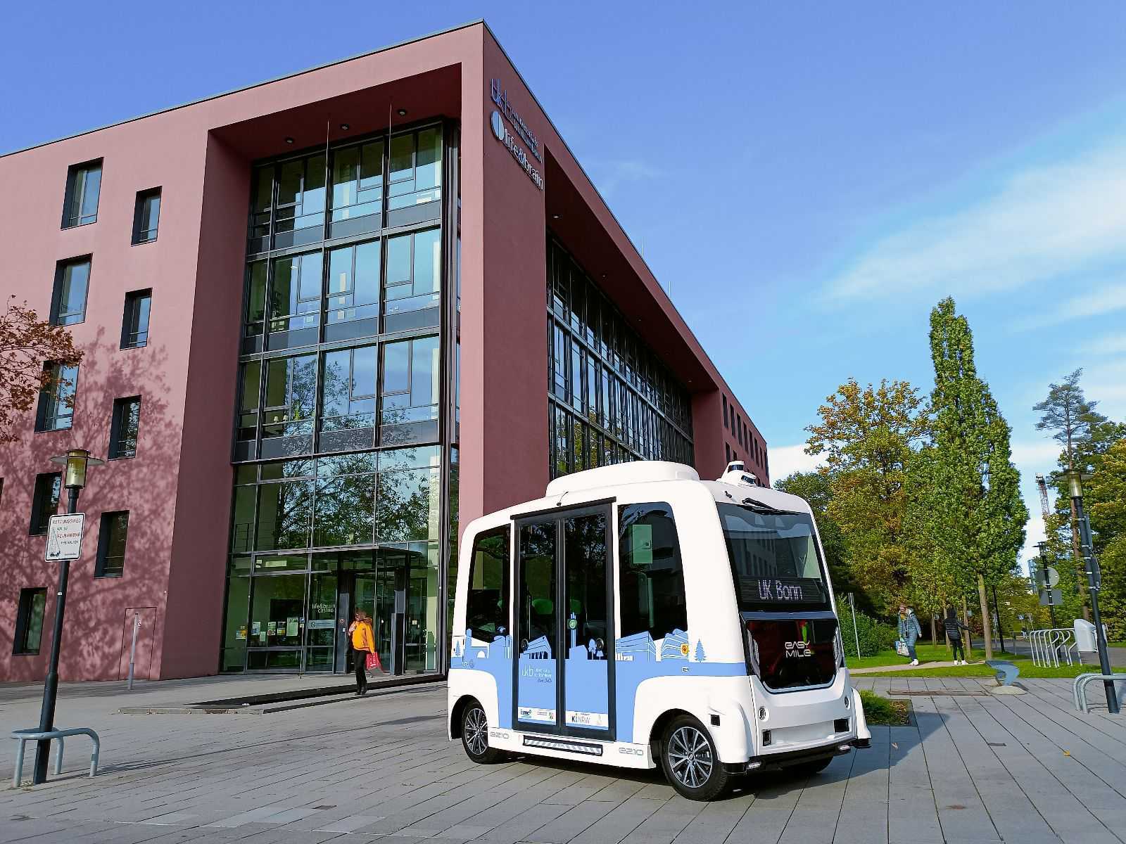 UK Bonn Autonomous Shuttle 