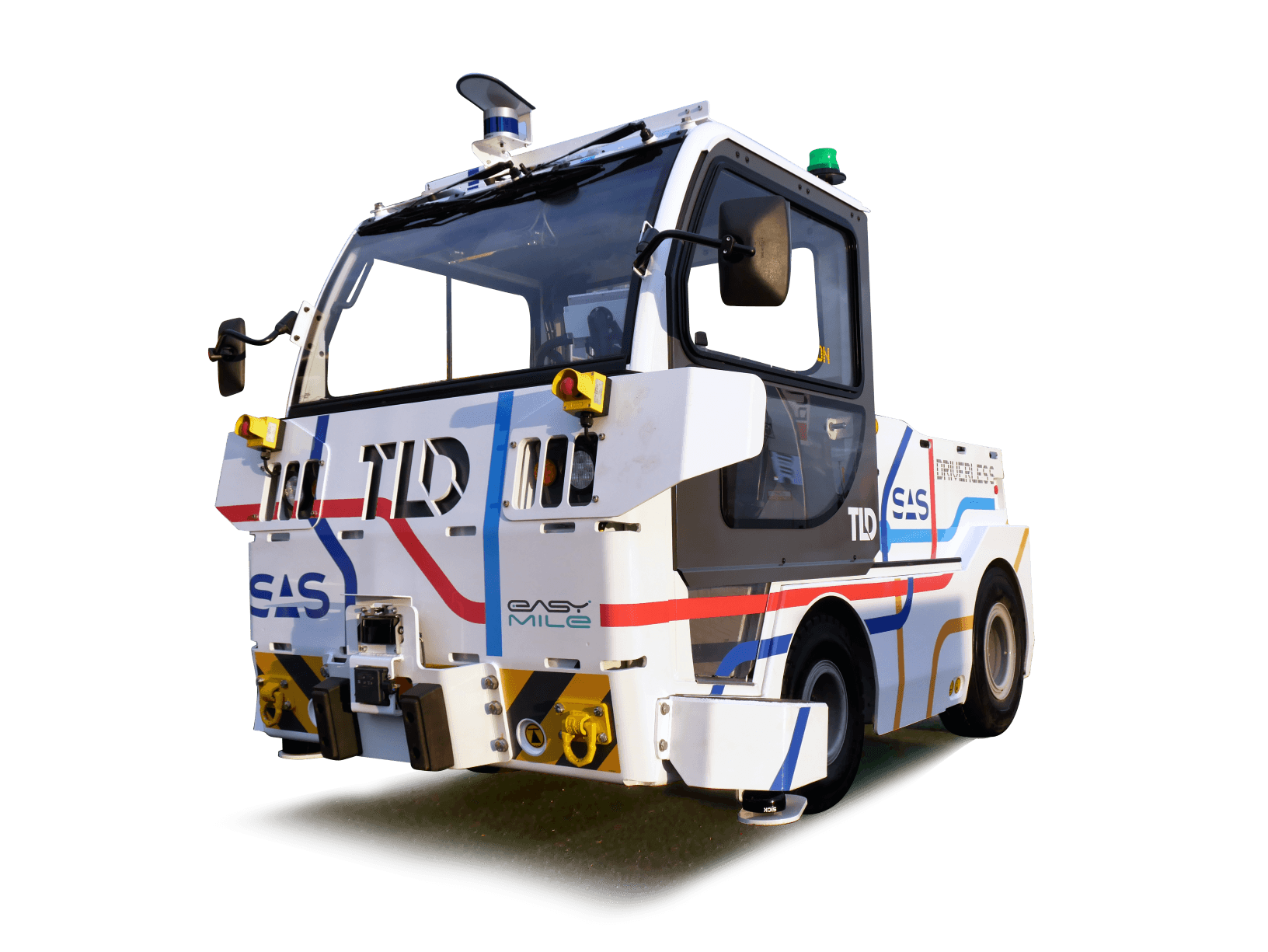 Autonomous tow tractor for air-cargo and baggage | EasyMile